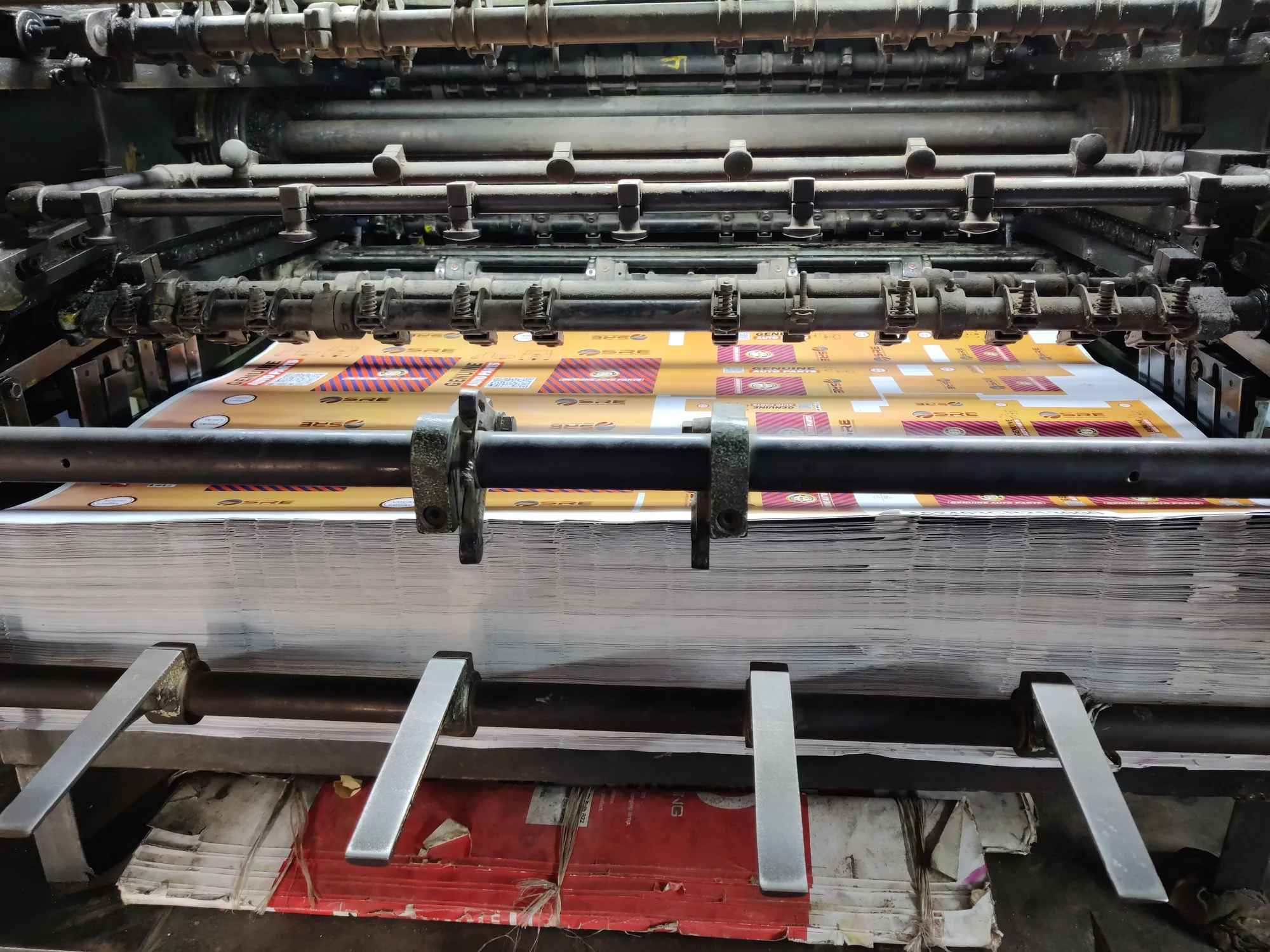 Representative industrial printer for a US-bound DTF equipment project